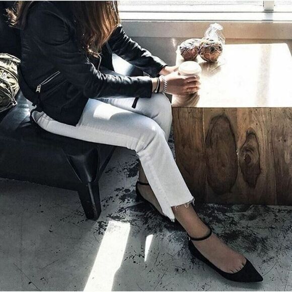 MOTHER Sz 24 The Insider Crop Step Fray Fairest White Straight Leg Jeans - Picture 3 of 11